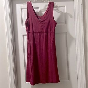 Horny Toad Rosemary sleeveless dress in raspberry red